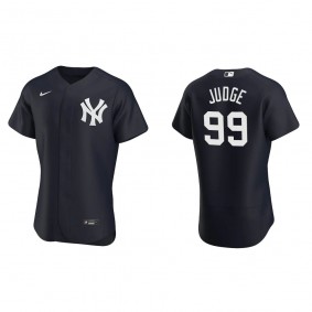 Men's New York Yankees Aaron Judge Navy Authentic Alternate Jersey