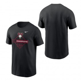 Men's Arizona Diamondbacks Nike Black 2023 National League Champions Diamond Icon T-Shirt
