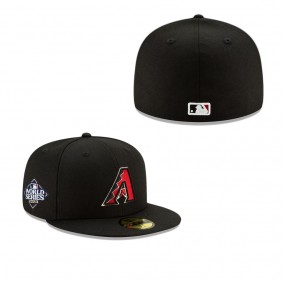 Men's Arizona Diamondbacks Black 2023 World Series 59FIFTY Fitted Hat