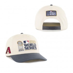 Men's Arizona Diamondbacks '47 Cream 2023 World Series Two-Tone Hitch Adjustable Hat