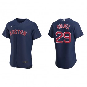 Men's Boston Red Sox Bobby Dalbec Navy Authentic Alternate Jersey