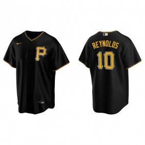 Men's Pittsburgh Pirates Bryan Reynolds Black Replica Alternate Jersey