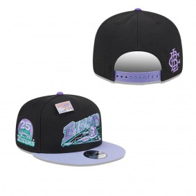 Men's Buffalo Bisons Black Purple Grape Big League Chew Flavor Pack 9FIFTY Snapback Hat