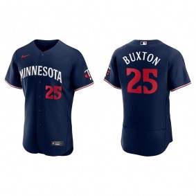 Men's Minnesota Twins Byron Buxton Navy Authentic Jersey