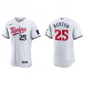 Men's Minnesota Twins Byron Buxton White Authentic Jersey