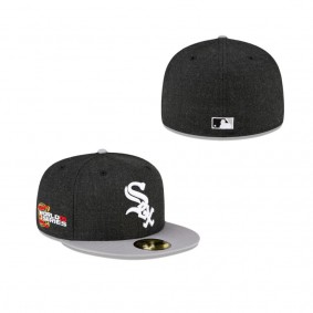 Chicago White Sox Just Caps Heathered Crown 59FIFTY Fitted Hat