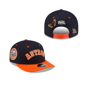 Felt X Houston Astros Low Profile 9FIFTY Snapback Hat
