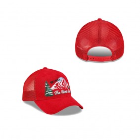 Holiday Essentials North Pole 9FORTY A Frame Trucker Hat