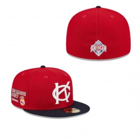 Men's Kansas City Monarchs Red Big League Chew Team 59FIFTY Fitted Hat