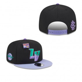 Men's Las Vegas Aviators Black Purple Grape Big League Chew Flavor Pack 9FIFTY Snapback Hat