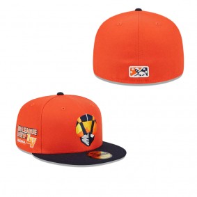 Men's Las Vegas Aviators Orange Big League Chew Team 59FIFTY Fitted Hat