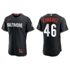 Baltimore Orioles Craig Kimbrel Black City Connect Authentic Jersey