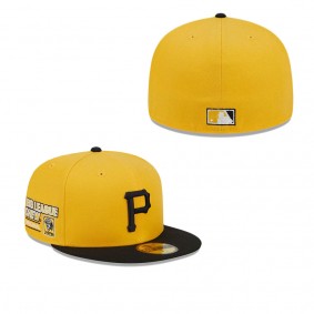 Men's Pittsburgh Pirates Gold Big League Chew Team 59FIFTY Fitted Hat