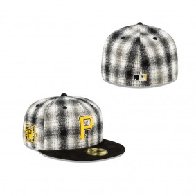 Just Caps Plaid Pittsburgh Pirates 59Fifty Fitted Hat