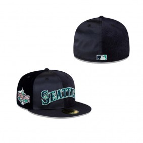 Just Caps Tri Panel Seattle Mariners 59Fifty Fitted Hat