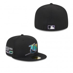 Men's Tampa Bay Rays Black Big League Chew Team 59FIFTY Fitted Hat